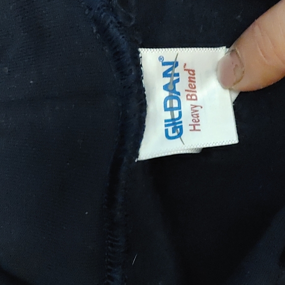 Saint John New Brunswick Gildan Navy Hoodie Size Medium - Picture 5 of 6